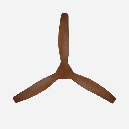 DecorBites™ 52" Wood Blades Ceiling Fan, Remote Control DC Motor, Reverse Function