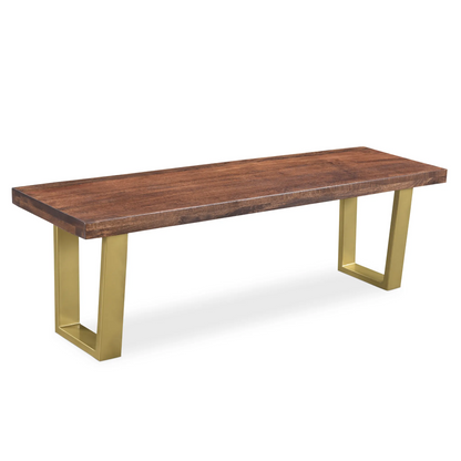 Lark Mango Wood Bench