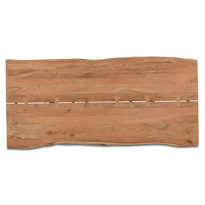 Athea Butterfly Natural live Edge Dining Table - 120"