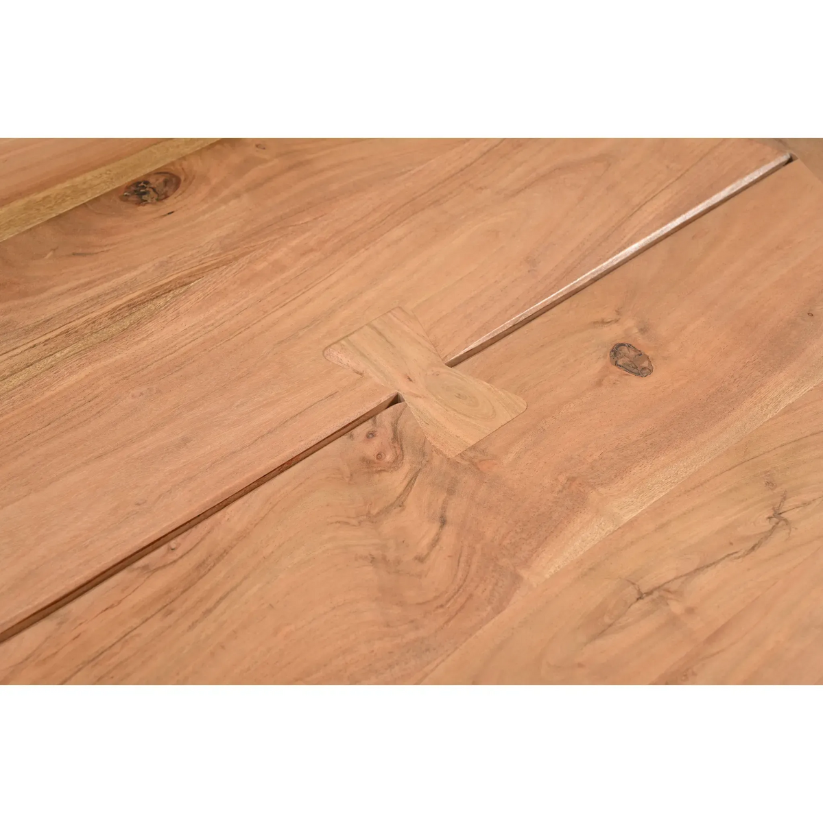 Athea Butterfly Natural live Edge Dining Table - 120"