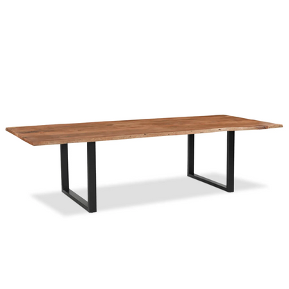 Athea Butterfly Natural live Edge Dining Table - 120"
