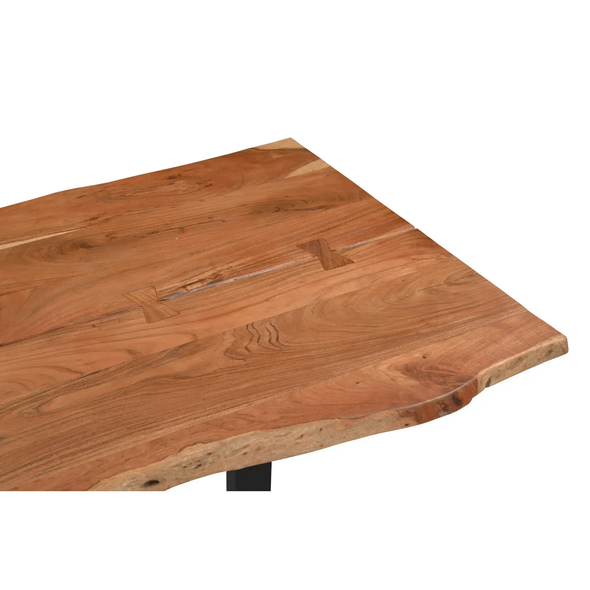 Athea Butterfly Natural live Edge Dining Table - 120"
