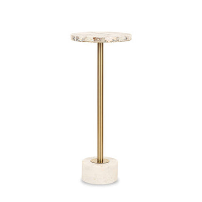 Curlew agate end table