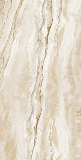 Adonis Crema Glossy 24x48 Vitrified Tile - NACS Collection