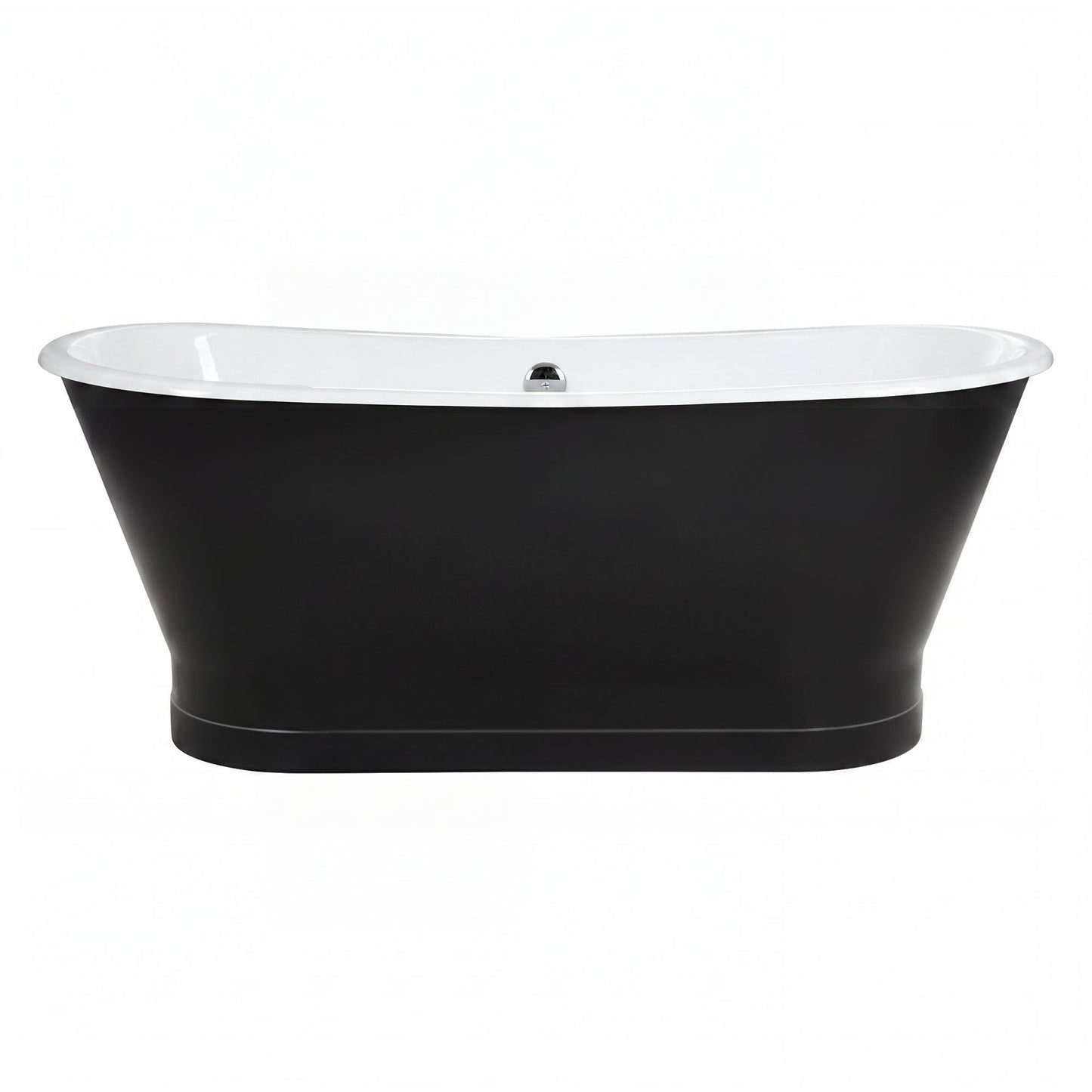 67" Cast Iron Freestanding Bathtub, Drain and Overflow Kit Included