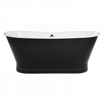 67" Cast Iron Freestanding Bathtub, Drain and Overflow Kit Included