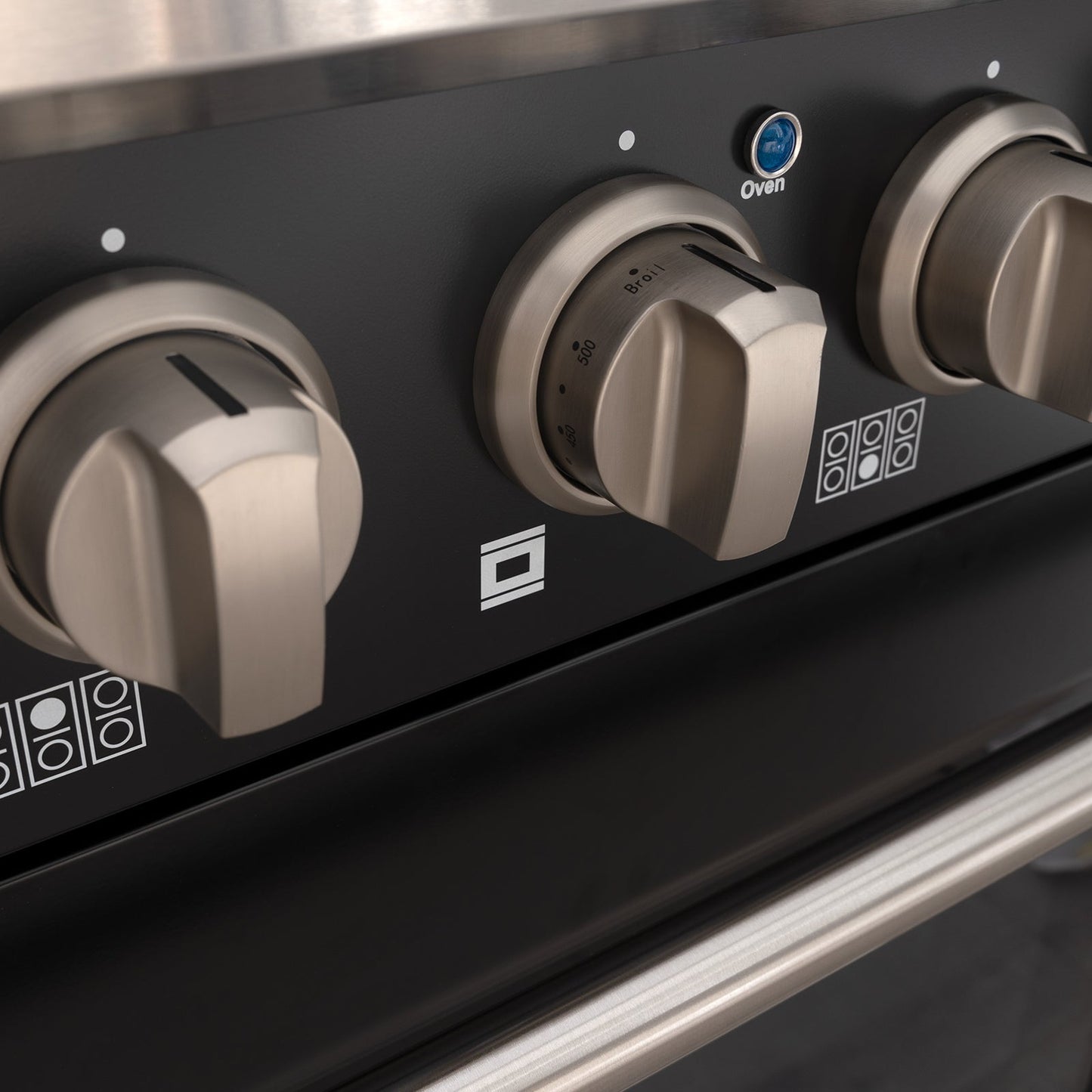 36" Slide-in Freestanding Professional Style Gas Range with 5.2 Cu. Ft. Oven, 6 Burners - AK-JK36A1-B