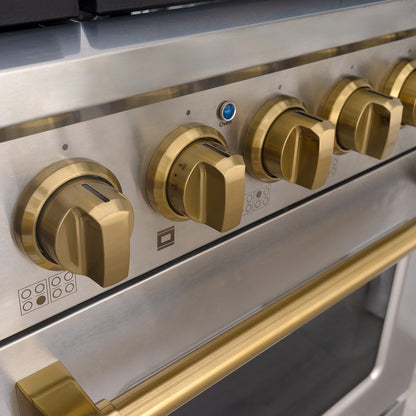 48" Slide-in Freestanding Professional Style Gas Range with 6.7 Cu. Ft. Oven, 8 Burners, AK-JK48A1-S