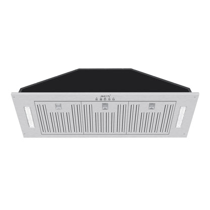 36“ Range Hood Insert, 600 CFM Built-in Stainless Steel Kitchen Hood with LED Lights - AK-HOOD-36