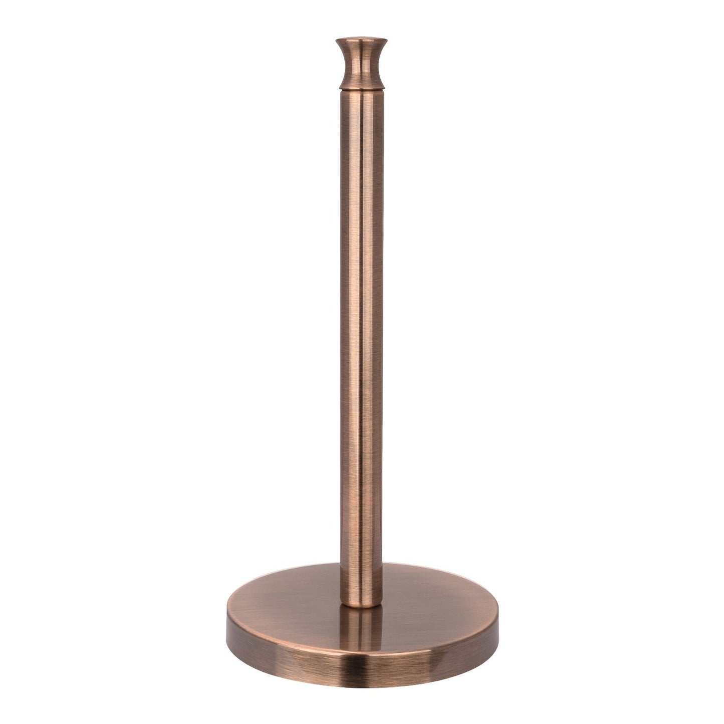 Copper Paper Towel Holder Roll Dispenser Stand for Kitchen Countertop & Dining Room Table