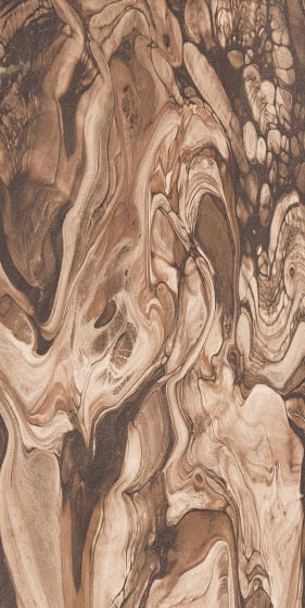 Amarone Brown Glossy 24x48 Vitrified Tile - NACS Collection