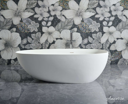 Arden 67” Freestanding Solid Surface Bathtub