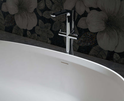 Arden 71” Freestanding Solid Surface Bathtub