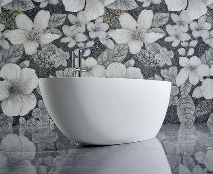 Arden 67” Freestanding Solid Surface Bathtub