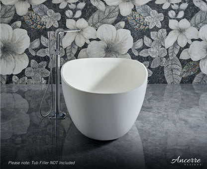 Arden 71” Freestanding Solid Surface Bathtub