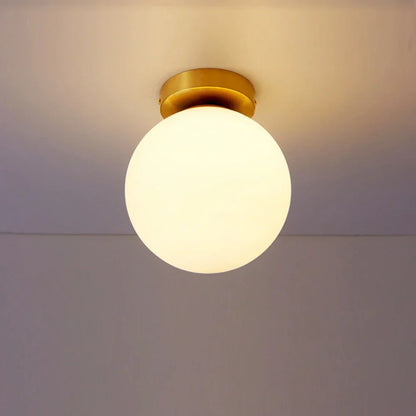 DecorBites™ Glass Ball Ceiling Light Fixture for Modern Bedroom Decor