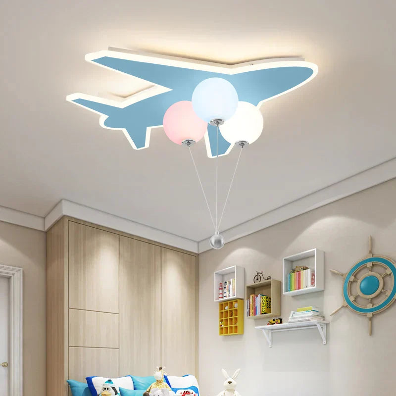 ™ Kids Cloud/Aircraft Chandelier with Remote Control - Interior Lighting Solution