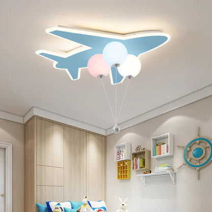 ™ Kids Cloud/Aircraft Chandelier with Remote Control - Interior Lighting Solution