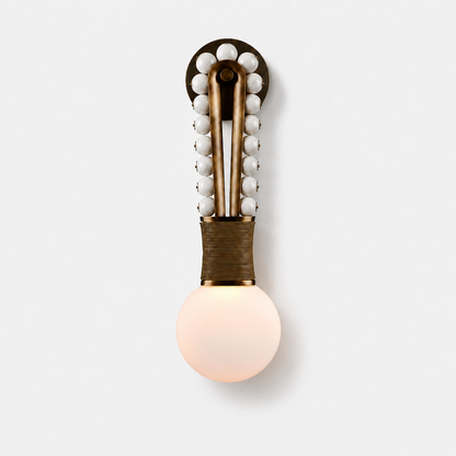 Loop Marble Wall Sconce