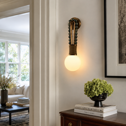 Loop Marble Wall Sconce