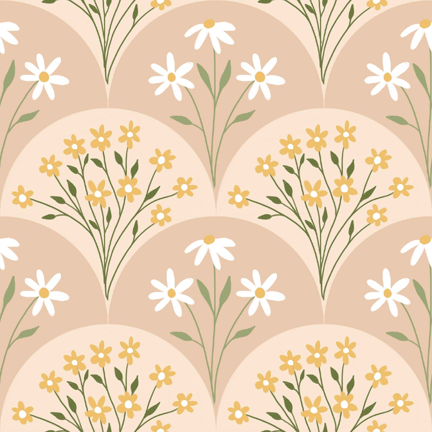 Addie Wallpaper by Megan Lindsey Illustration