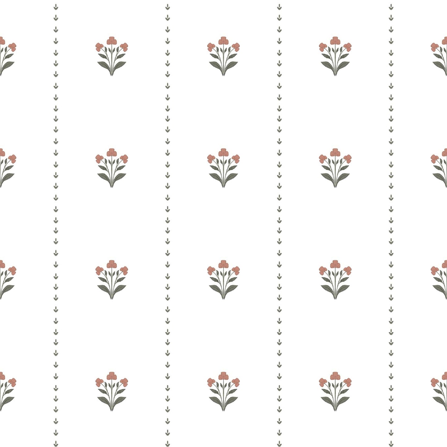 Adell Wallpaper by Megan Lindsey Illustration