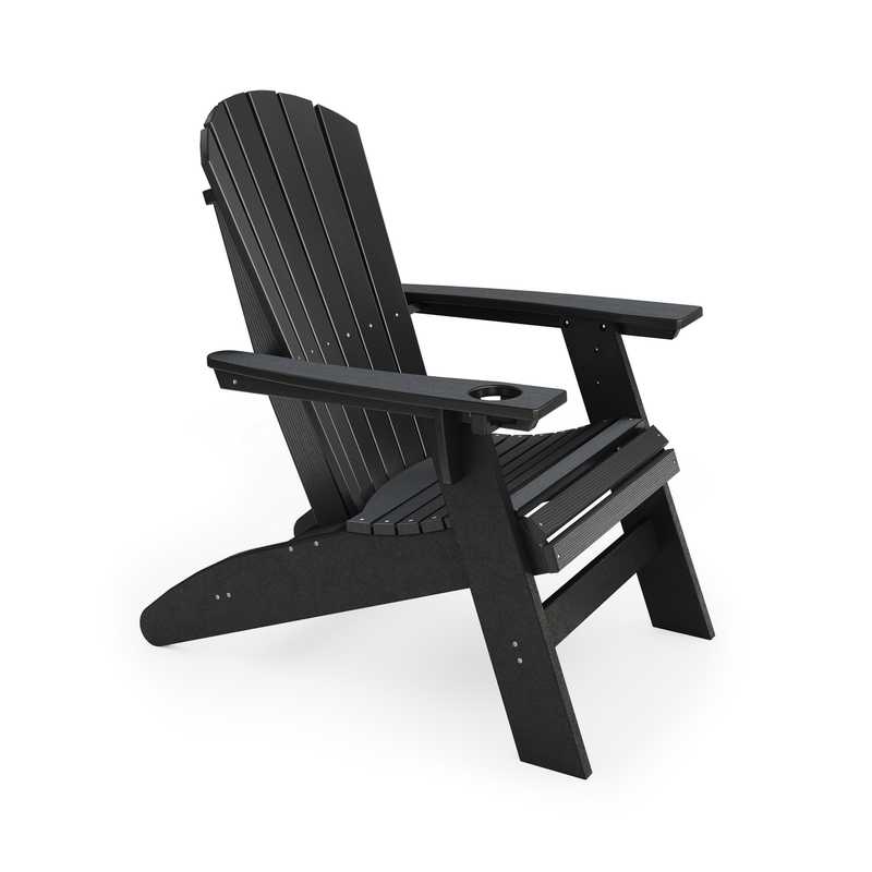SoPoly St Simons Curved Back Adirondack Chair