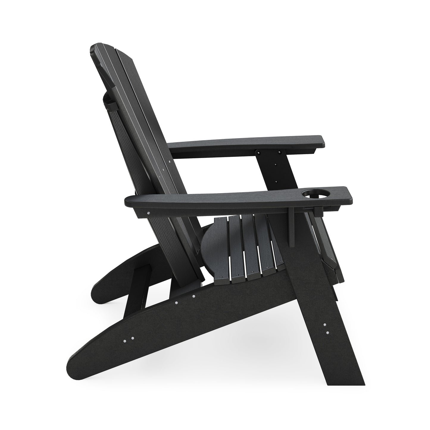 SoPoly St Simons Curved Back Adirondack Chair