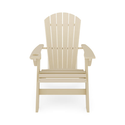 SoPoly St Simons Curved Back Adirondack Chair