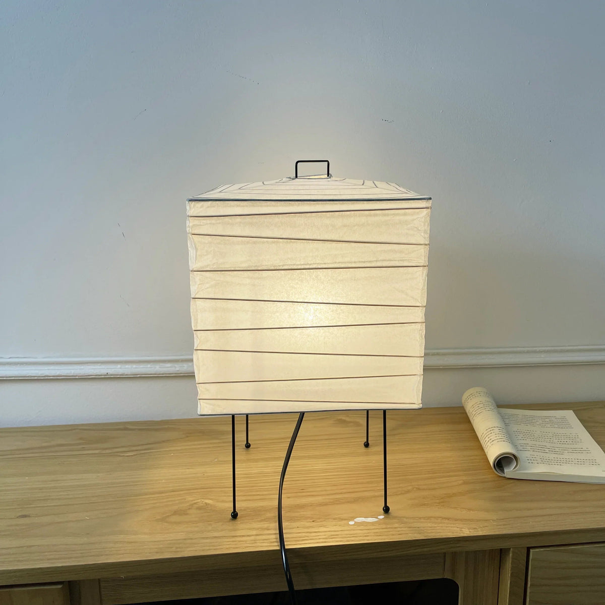 Washi Paper 3X Akari Table Lamp