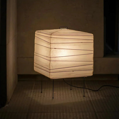 Washi Paper 3X Akari Table Lamp