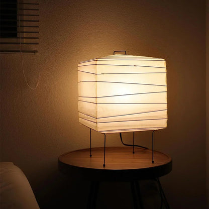 Washi Paper 3X Akari Table Lamp