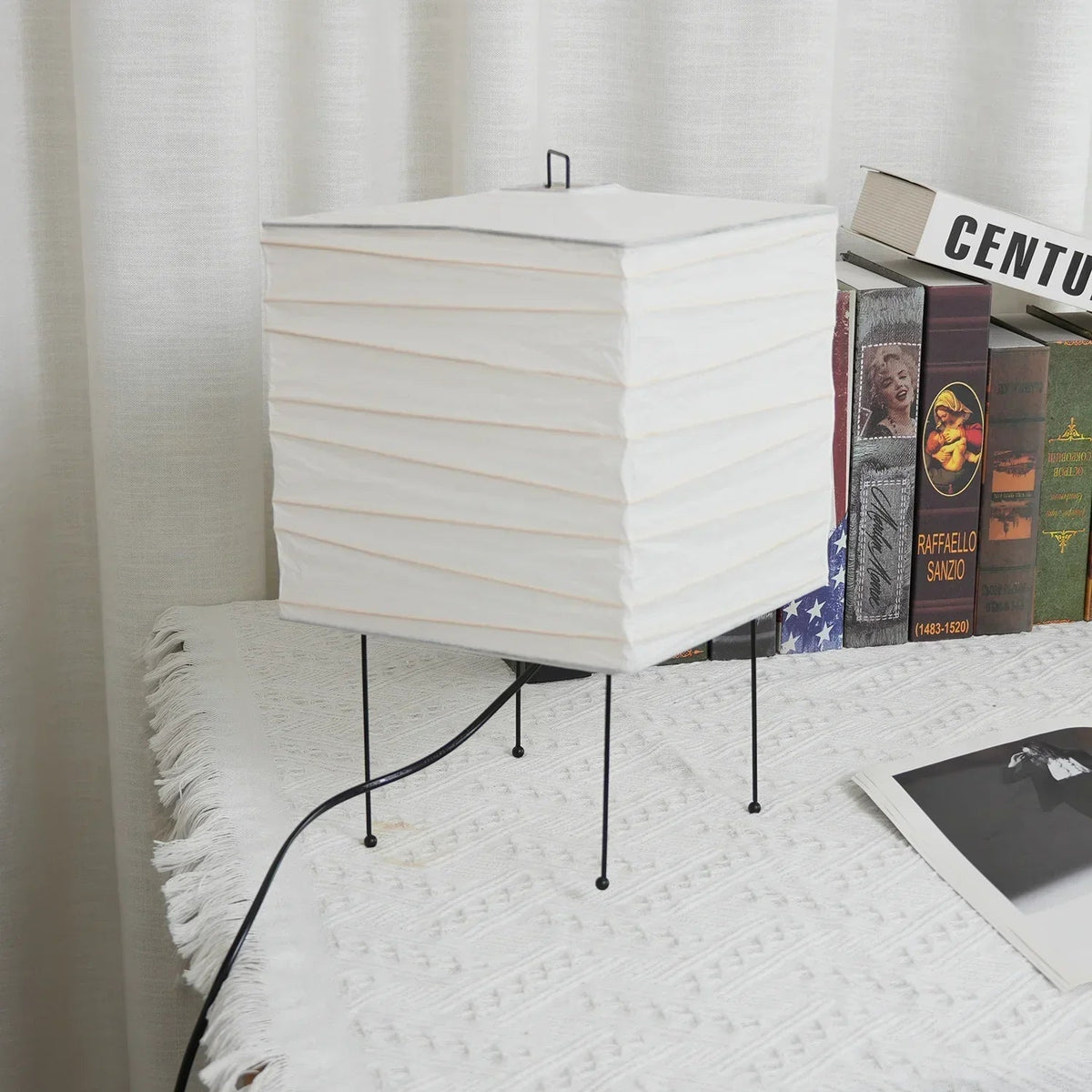 Washi Paper 3X Akari Table Lamp