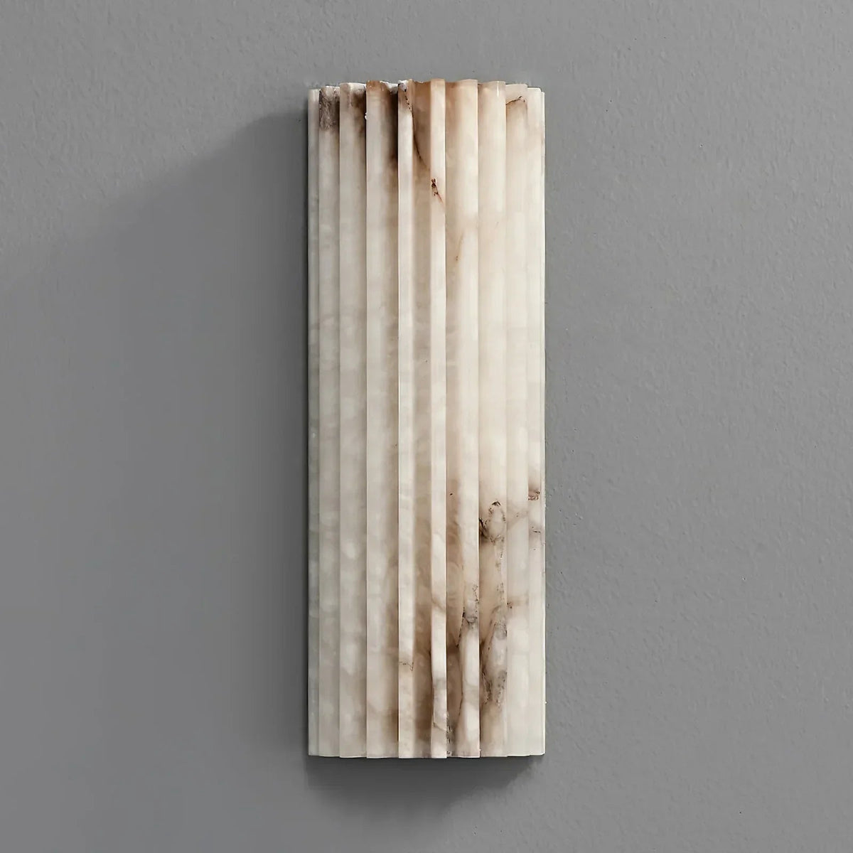 Alabaster Alvia Striped Wall Light