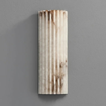 Alabaster Alvia Striped Wall Light