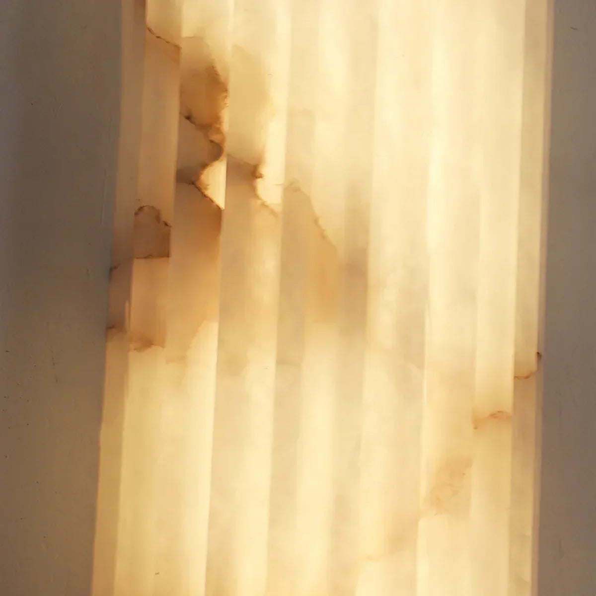 Alabaster Alvia Striped Wall Light