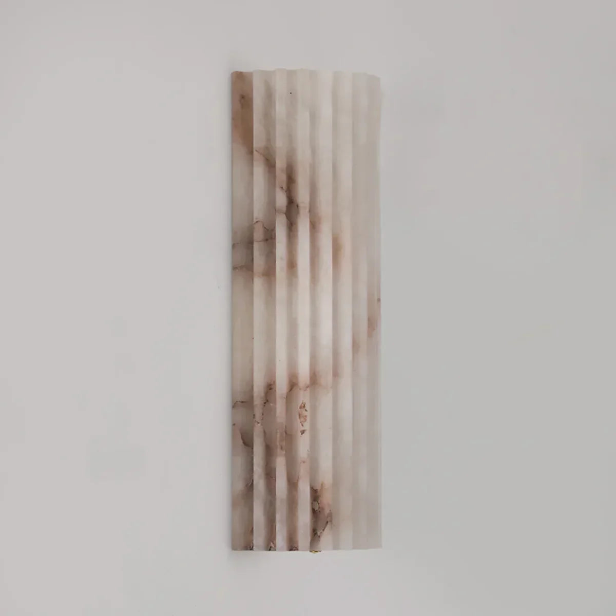 Alabaster Alvia Striped Wall Light