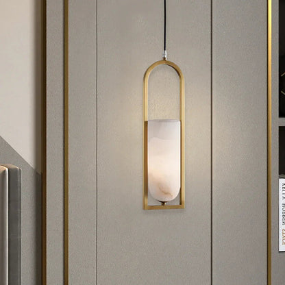 Alabaster Melange Pendant Light