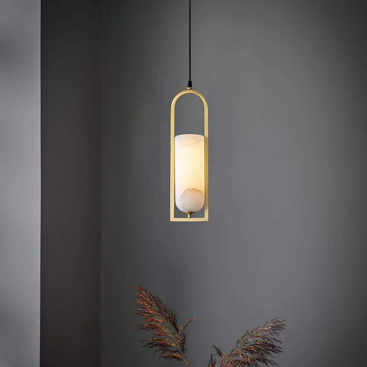Alabaster Melange Pendant Light
