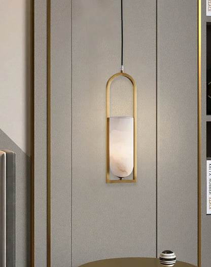 Alabaster Melange Pendant Light