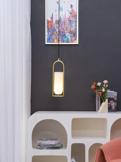 Alabaster Melange Pendant Light