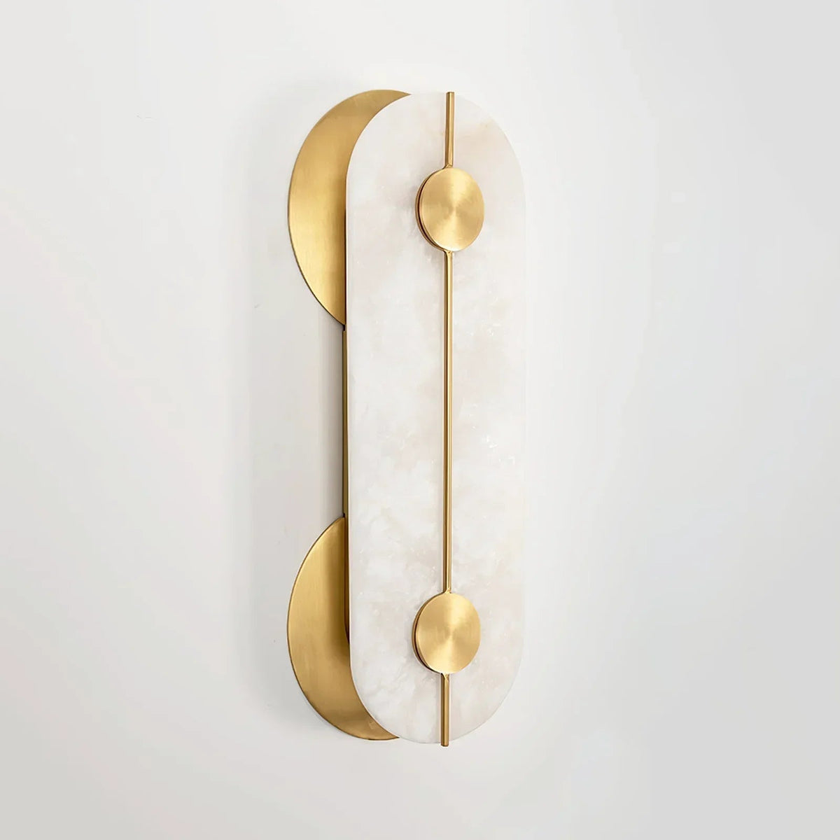 Alabaster Obvara Oval Wall Light