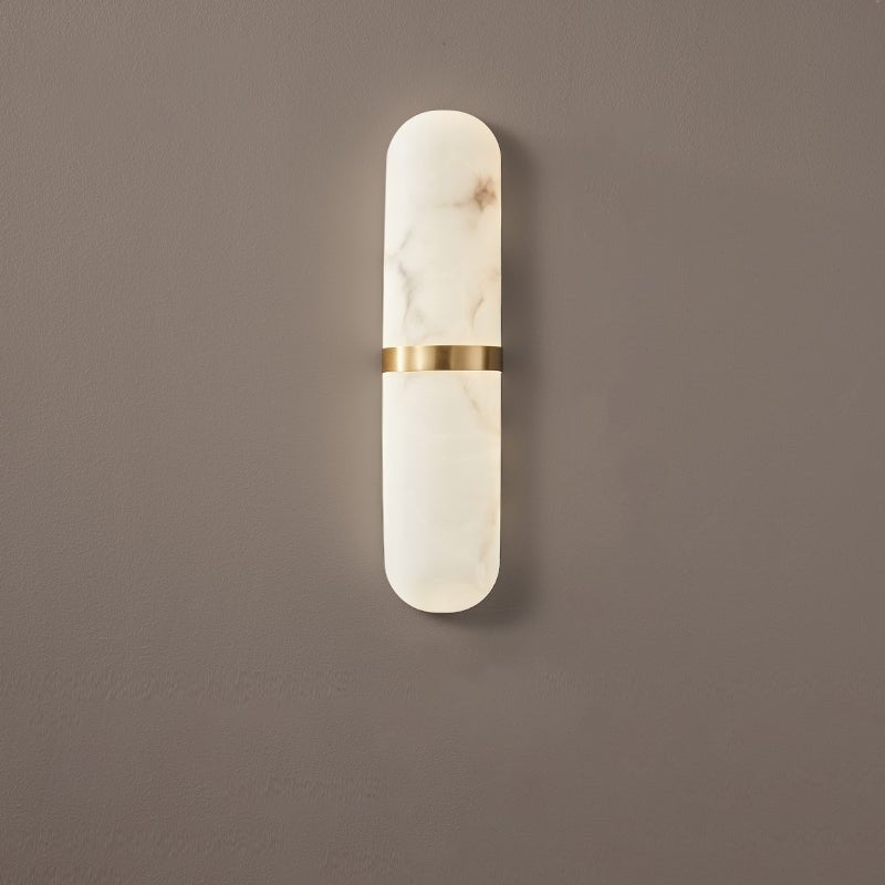 Alabaster Pill Wall Sconce
