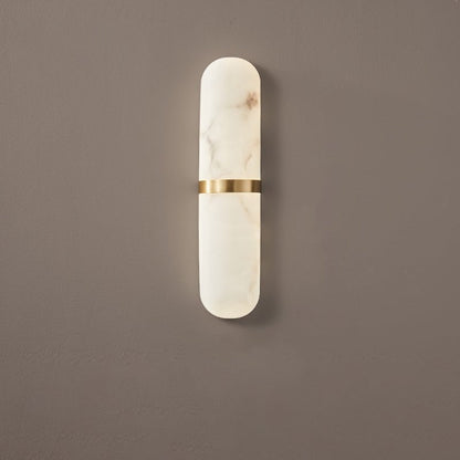 Alabaster Pill Wall Sconce