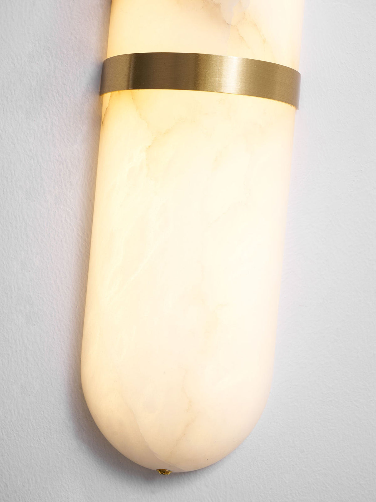 Alabaster Pill Wall Sconce