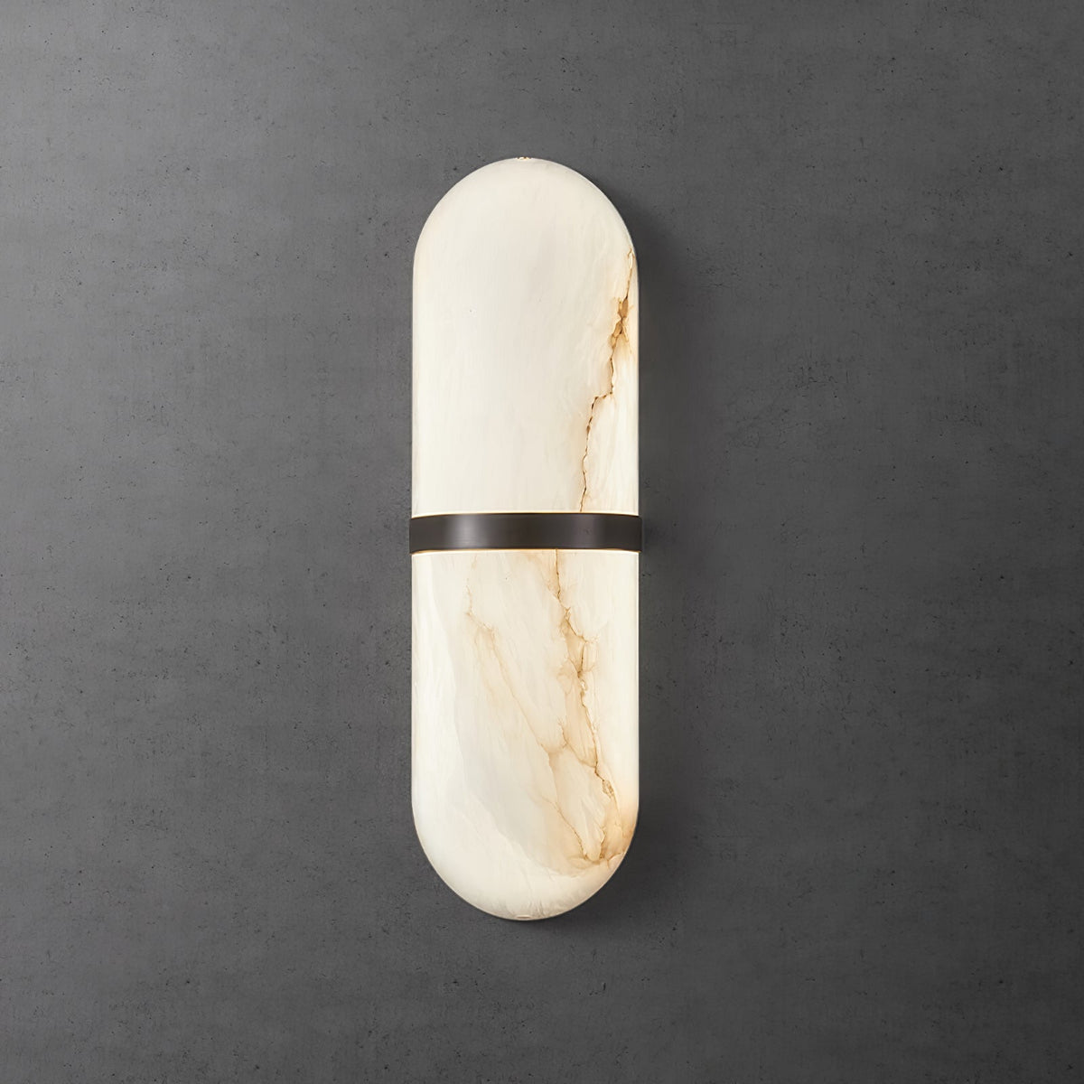 Alabaster Pill Wall Sconce