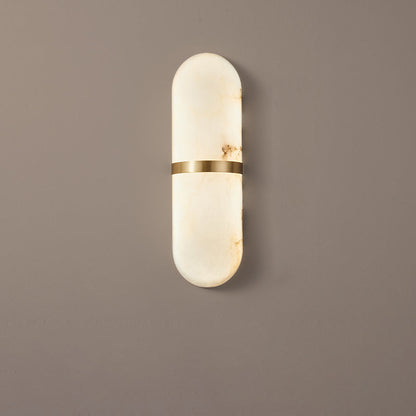 Alabaster Pill Wall Sconce