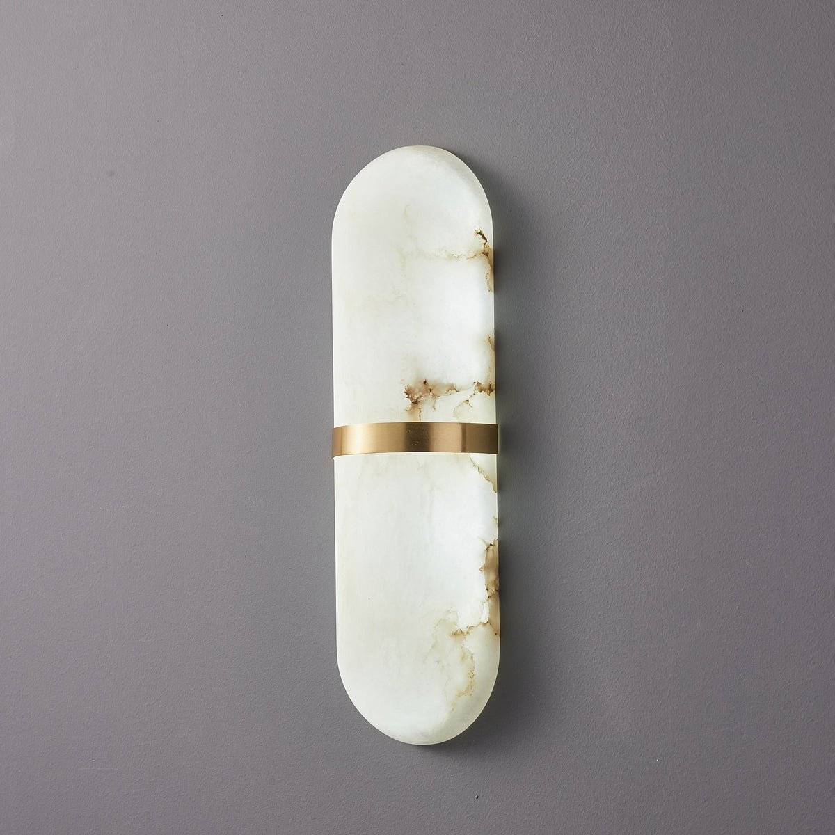 Alabaster Pill Wall Sconce