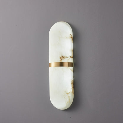 Alabaster Pill Wall Sconce