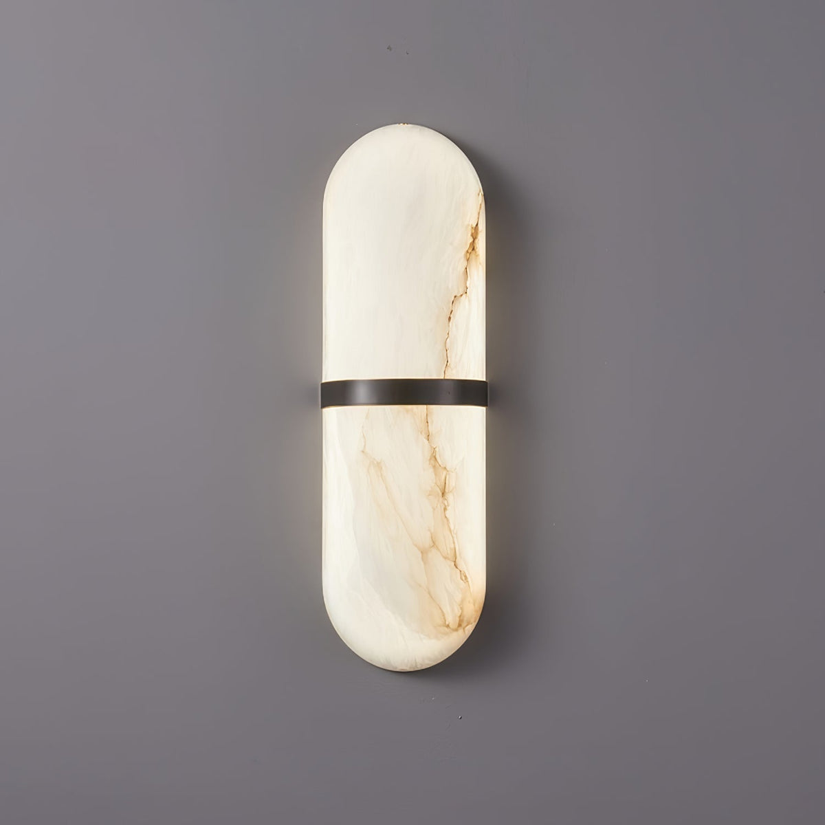 Alabaster Pill Wall Sconce